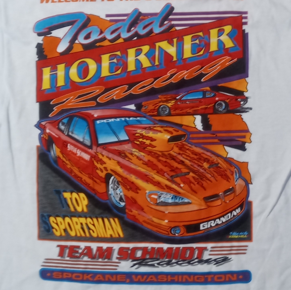 vintage funny car dragster 6 second zone t shirt NEW 50/50 race car hot rod